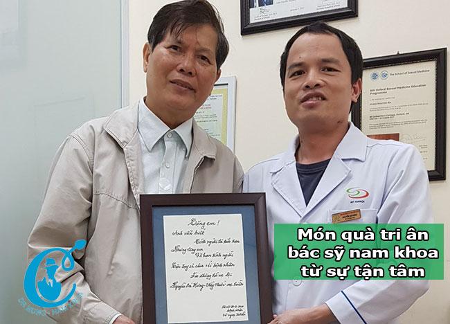 Món quà từ sự tận tâm của bác sỹ nam khoa Nguyễn bá Hưng
